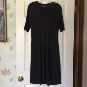 Dark gray/black never worn knit dress